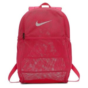 NIKE - Pink Brasilia Mesh Training Backpack